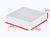 10 Pack of 10cm Square Invitation Coaster Favor Function product Presentation Cookie Biscuit Patisserie Gift Box - 2cm deep - White Card with Clear Slide On PVC Lid