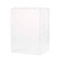 10 Pack of Large Plastic 22x14.5cm Rectangle Cube Box - Exhibition Gift Product Showcase Clear Plastic Shop Display Storage Packaging Box