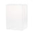 10 Pack of Large Plastic 22x14.5cm Rectangle Cube Box - Exhibition Gift Product Showcase Clear Plastic Shop Display Storage Packaging Box