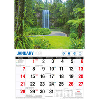 Australian Natural Wonders 2024 Rectangle Wall Calendar 16 Months Planner Photos