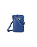 Mini Navy Blue Medusa Pendant Crossbody Bag One Size Women