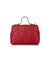 Red Matelasse Leather Marmont Bag with Double G Emblem One Size Women