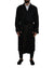 Silk Long Coat Robe with Shawl Lapels and Belt 50 IT Men