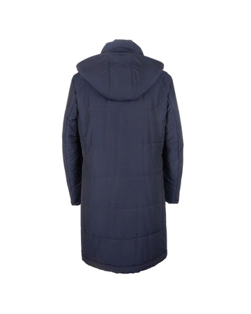 Loro Piana Fabric Mens Padded Raincoat 48 IT Men