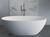 Medium Size Oval Shaped Cast stone - Solid Surface Bath 1600mm Length