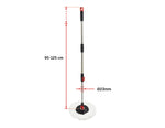 Spin Rotating Mop and Bucket Set with Wheels and 4 Microfibre Mop Heads