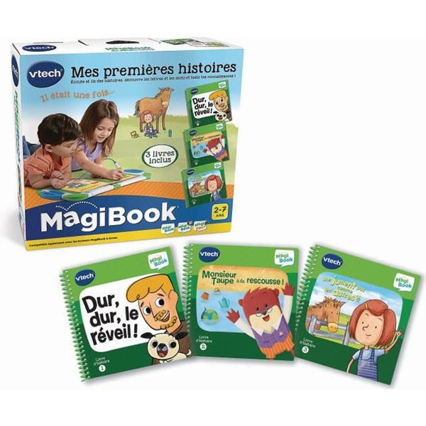 VTECH - 488805 - Magibook - Pack de 3 livres d'histoire