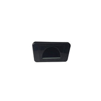 Bullnose Reverse Wall Plate Black