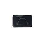 Bullnose Wall Plate Black