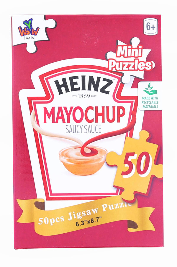 Heinz 50 Piece Mini Jigsaw Puzzle § Mayochup