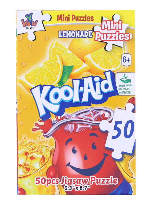 Kool-Aid 50 Piece Mini Jigsaw Puzzle § Lemonade