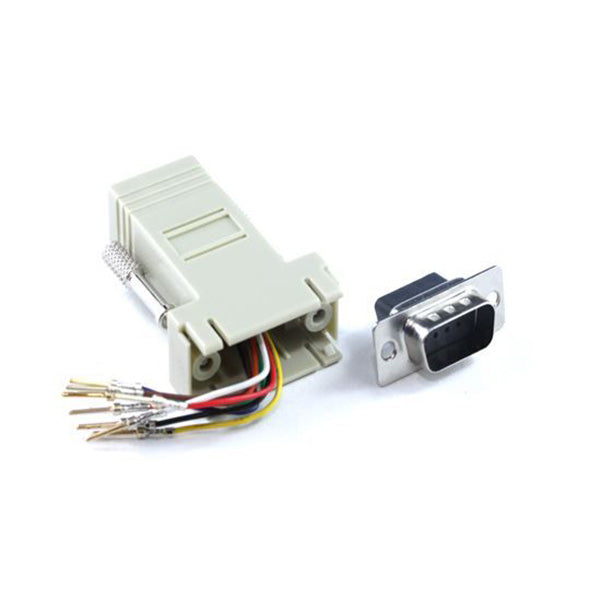 Rj45F To Db9M Adaptor