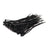 Cable Ties 203Mm X 4Mm Black Bag Of 1000