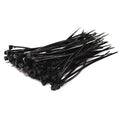 Cable Ties 100Mm X 2Mm 4 Inch Black Bag Of 1000