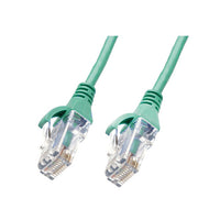 Cat 6 Rj45 Rj45 Ultra Thin Lszh Network Cable Green