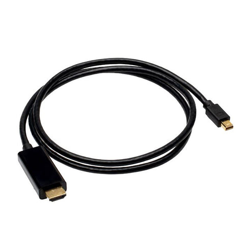 Mini Displayport Male To Hdmi 2 Male Cable 4K2K At 60Hz Black