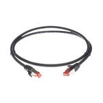 Cat 6A S FTP LSZH Ethernet Network Cable Black