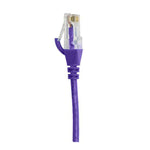 Cat 6 Rj45 Rj45 Ultra Thin Lszh Network Cables Purple