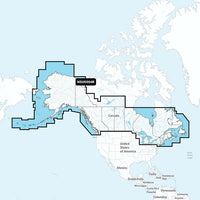 Garmin Navionics+&trade; NSUS004R Canada &amp; Alaska