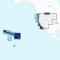 Garmin Navionics Vision+&trade; NVUS008R U.S. West