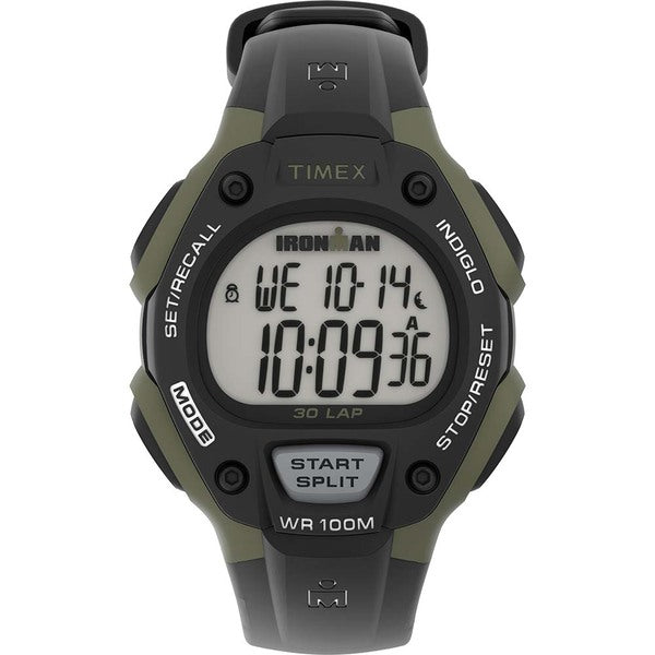 Timex IRONMAN&reg; Men&#39;s 30-Lap - Black/Green