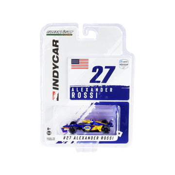 Dallara IndyCar #27 Alexander Rossi "NAPA Auto Parts" Andretti Autosport "NTT IndyCar Series" (2021) 1/64 Diecast Model Car by Greenlight