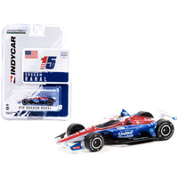 Dallara IndyCar #15 Graham Rahal "United Rentals" Rahal Letterman Lanigan Racing "NTT IndyCar Series" (2021) 1/64 Diecast Model Car by Greenlight