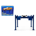 Adjustable Four Post Lift Blue for 1/18 Scale Diecast Model Cars by Greenlight