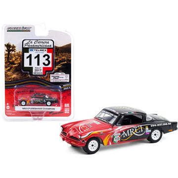 1953 Studebaker Champion #113 "MRCI" (Rally Mexico 2017) "La Carrera Panamericana" Series 3 1/64 Diecast Model Car by Greenlight