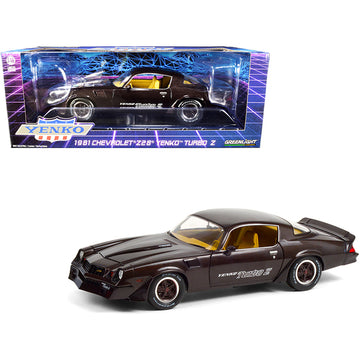 1981 Chevrolet Camaro Z/28 Yenko Turbo Z Turbo Brown Metallic 1/18 Diecast Model Car by Greenlight