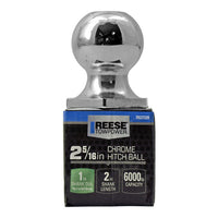 2-5/16" Chrome Hitch Towing Ball - Reese Towpower 7022320