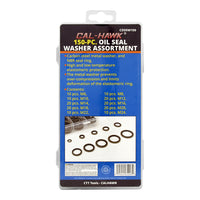 150 PC. Oil Seal Washer Assortment Kit - Cal-Hawk CZOSW150