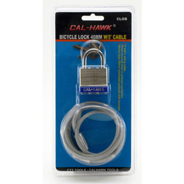 Bicycle Lock 40mm With 5' Cable