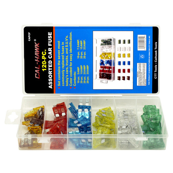 120-pc. Assorted Car Fuse