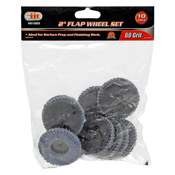 2" Flap Wheel Set - 60 Grit