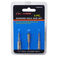 3-pc. Diamond Hole Saw Set