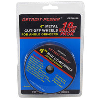 10-pc. 4" Metal Cut-Off Wheels