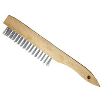 10" Wood Handle Wire Brush