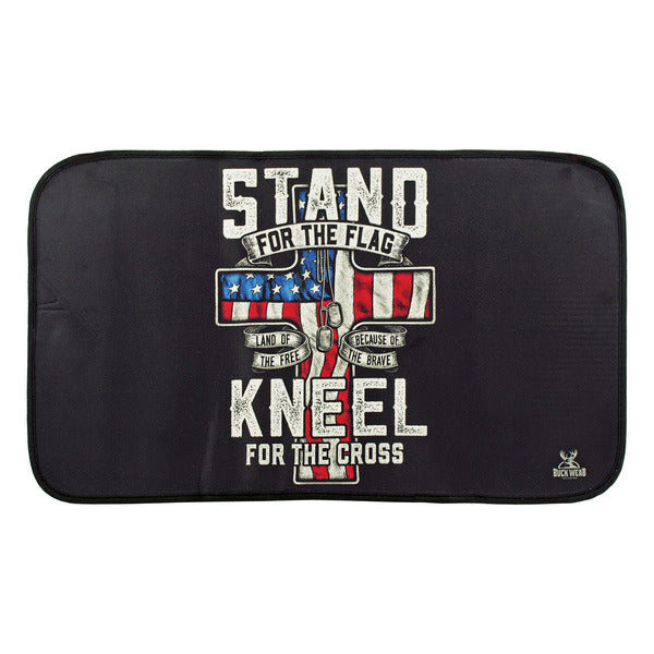 Stand for the Flag Kneel for the Cross Land of the Free Because of the Brave American Patriot...