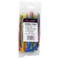 100-pc. 4" Colored Zip Cable Ties