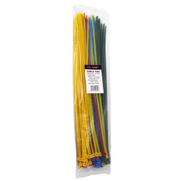 100-pc. 14" Colored Zip Cable Ties