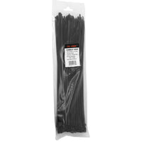 100-pc. 14" Black Zip Cable Ties