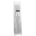 100-pc. 14" White Zip Cable Ties