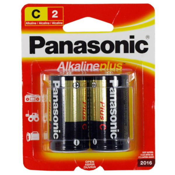 2-pc. C Alkaline Batteries