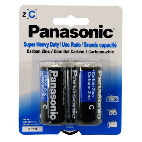 2-pc. C Super Heavy Duty Batteries