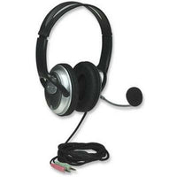 Manhattan Classic Stereo Headset with Flexible Microphone Boom