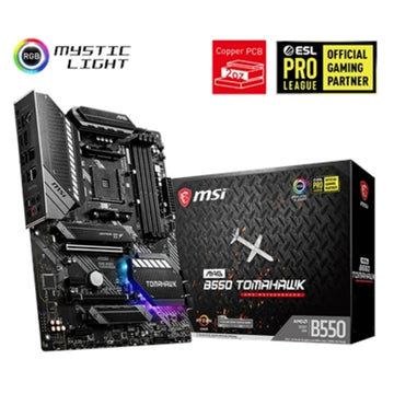 MSI MAG B550 TOMAHAWK Desktop Motherboard - AMD Chipset - Socket AM4 - ATX