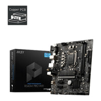 MSI B560M PRO WIFI Desktop Motherboard - Intel Chipset - Socket LGA-1200 - Intel Optane Memory Ready - Micro ATX