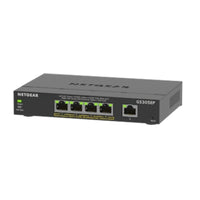 Netgear 5-Port Gigabit Ethernet SOHO Smart Managed Plus PoE Switch with 4-Port PoE+