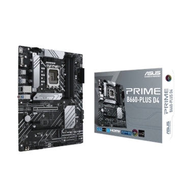 Asus Prime B660-PLUS D4 Desktop Motherboard - Intel B660 Chipset - Socket LGA-1700 - Intel Optane Memory Ready - ATX